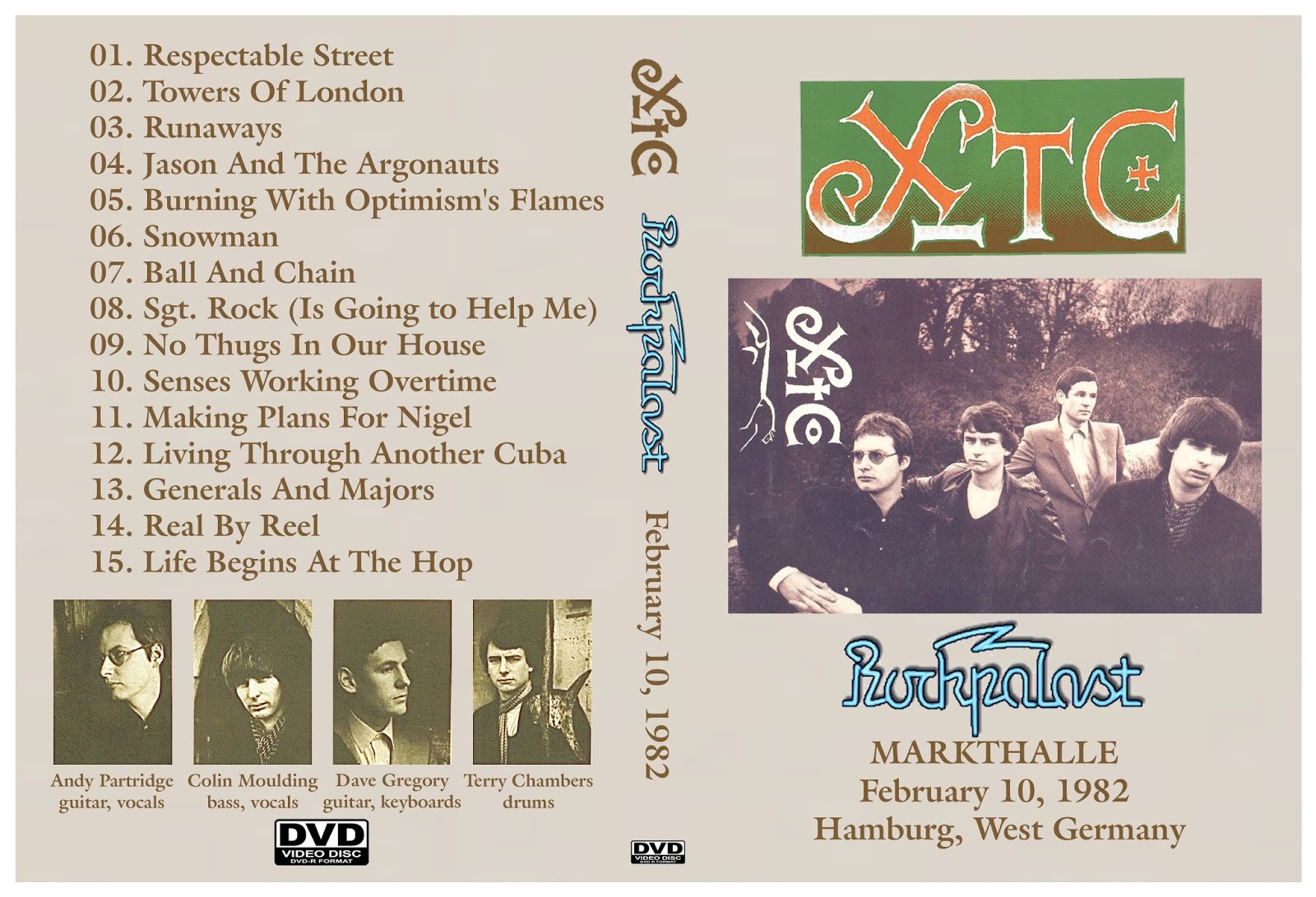 XTC live on Rockpalast - February 1982 - Space Echo