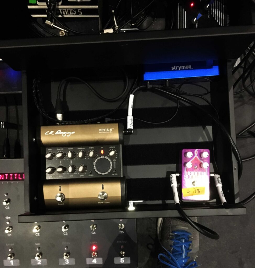 The brutal beauty of Kevin Shields' pedalboard Space Echo