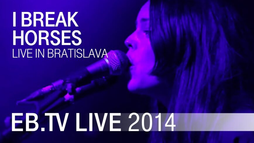 I Break Horses, live at Electronic Beats Festival, Bratislava – April 2014
