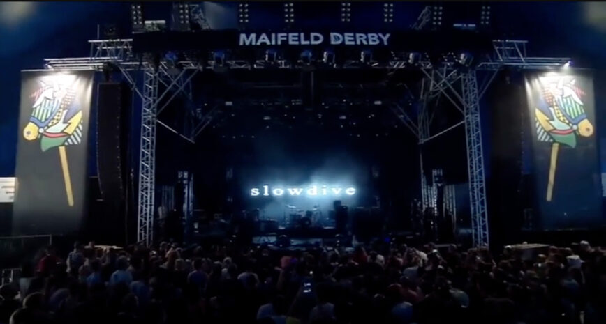 Slowdive – live at Maifeld Derby, Manheim – June 2017